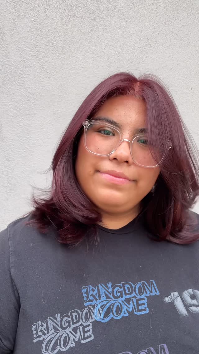 Cherry brown & rich dimensional tones